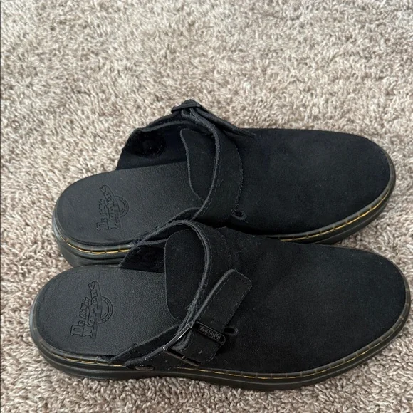 Black Suede DR MARTENS mules - Picture 5 of 5